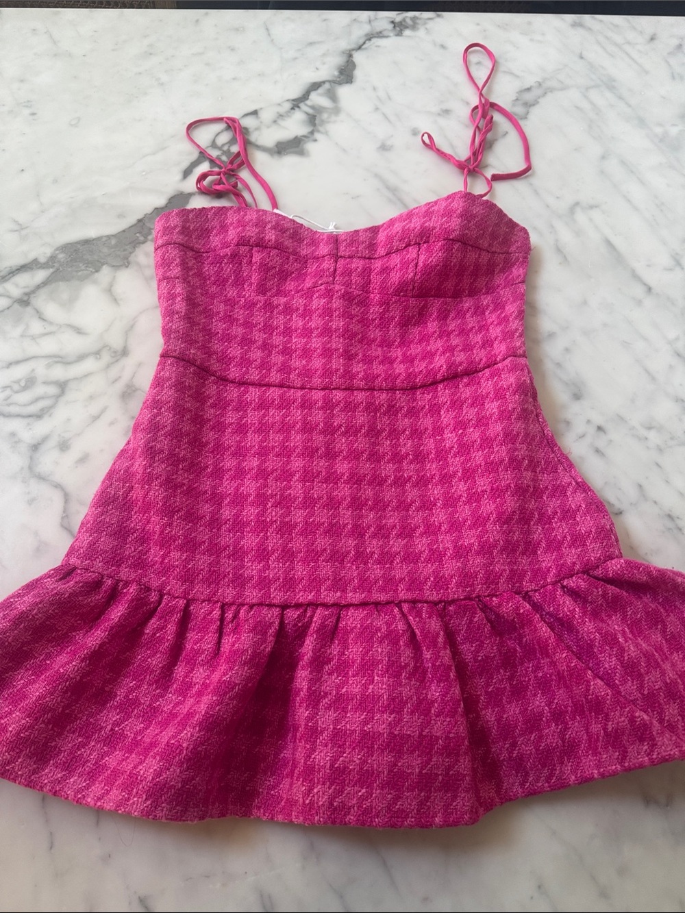 Sincerly Ours Houndstooth Romper